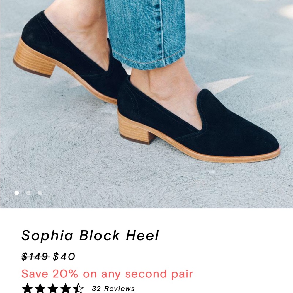Soludos Sophia Block Heel